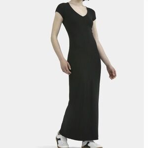 No Boundaries Black Maxi Dress